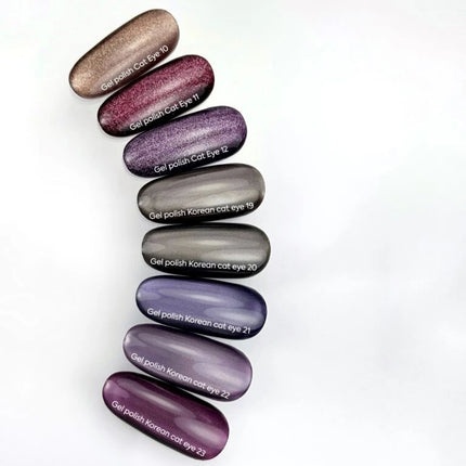 NAILSOFTHEDAY Gel polish Cat Eye 12 — purple cat eye gel polish, overlapping in one layer, 6 ml