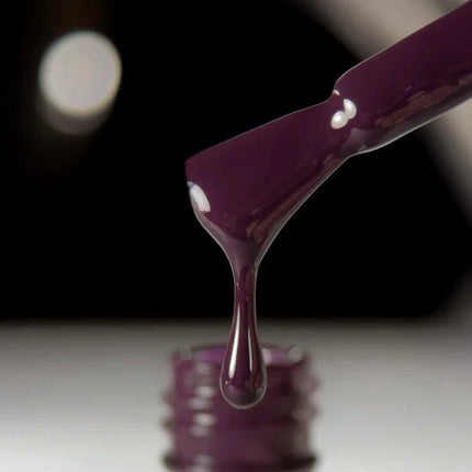 NAILSOFTHEDAY Color of the Month — January 2026 Midnight — intense plum shade, full coverage in one coat, 10 ml