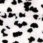 NAILSOFTHEDAY Kupidon top 06 — glossy top without a sticky layer with black and white hearts, 10 ml