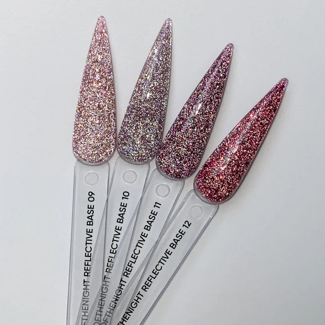 NAILSOFTHENIGHT Reflective base 09 — reflective camouflage base with shine, 10 ml