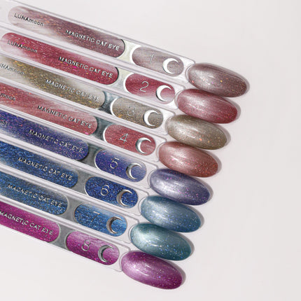 Luna Gel Polish Magnetic Cat Eye, 8ml