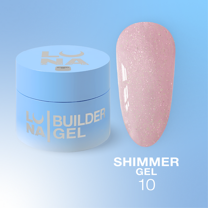 LUNAmoon Builder Gel Shimmer 10