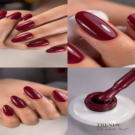 Trendy Nails Gel Polish Beet, 10 ml