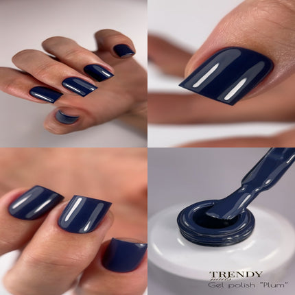 Trendy Nails Gel Polish Plum, 10 ml