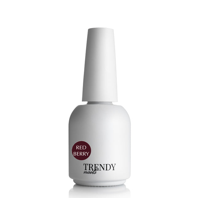 Trendy Nails Gel Polish Red Berry, 10 ml