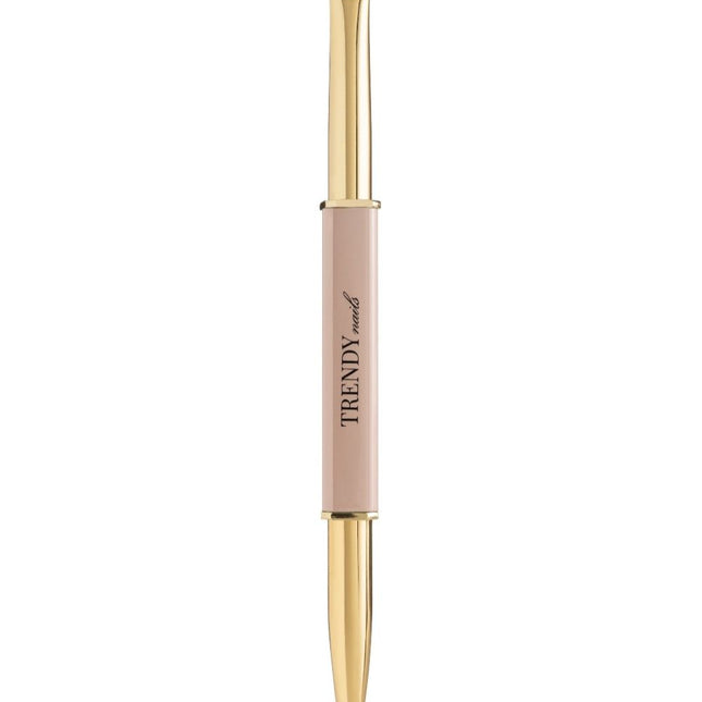 Trendy Nails Double Brush- Oval no.7 + Liner 9mm
