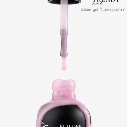 Trendy Nails Builder Gel in a bottle Cosmopolitan, 10 ml