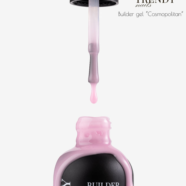 Trendy Nails Builder Gel in a bottle Cosmopolitan, 10 ml