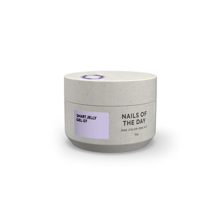 NAILSOFTHEDAY Smart Jelly Gel 07: Light Violet Nail Builder Gel, 15g