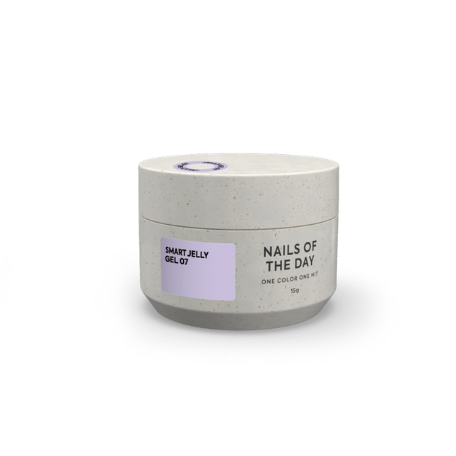 NAILSOFTHEDAY Smart Jelly Gel 08 - Nude/Caramel Builder Gel for Nails, 15g