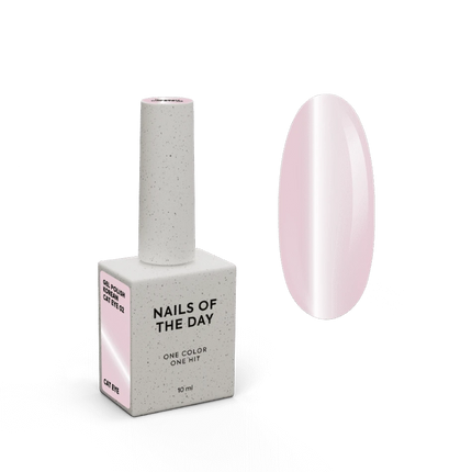 NAILSOFTHEDAY NEW Korean cat eye 02 – light pink smoky nude gel polish cat eye, 10 ml