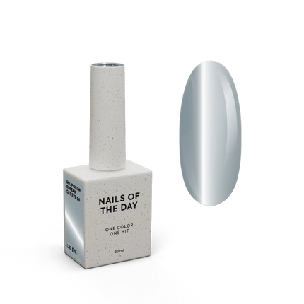 NAILSOFTHEDAY Korean cat eye 06 – gray-blue cat eye gel polish, 10 ml