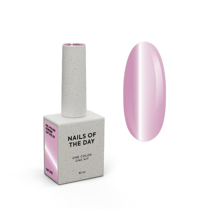 NAILSOFTHEDAY Korean cat eye 08 – warm beige cat eye gel polish, 10 ml