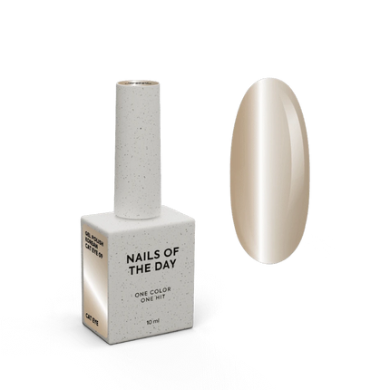 NAILSOFTHEDAY Korean cat eye 09 – nude-beige cat eye gel polish, 10 ml