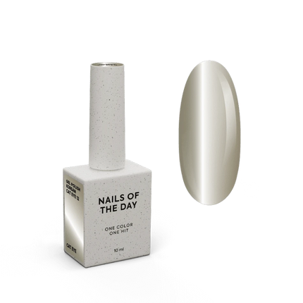 NAILSOFTHEDAY Korean cat eye 12 – cold beige cat eye gel polish, 10 ml