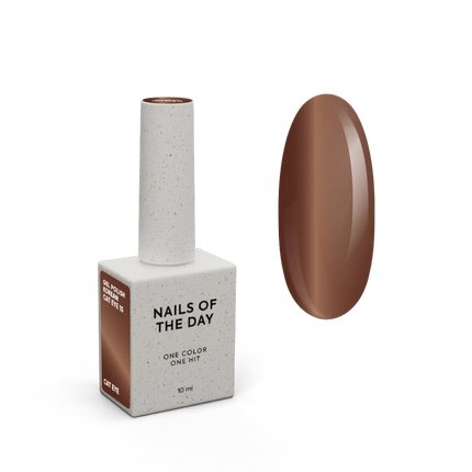 NAILSOFTHEDAY Korean cat eye 15 – bronze cat eye gel polish, 10 ml