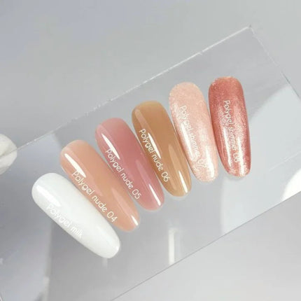 NAILSOFTHEDAY Polygel milk — milk polygel, 30 g