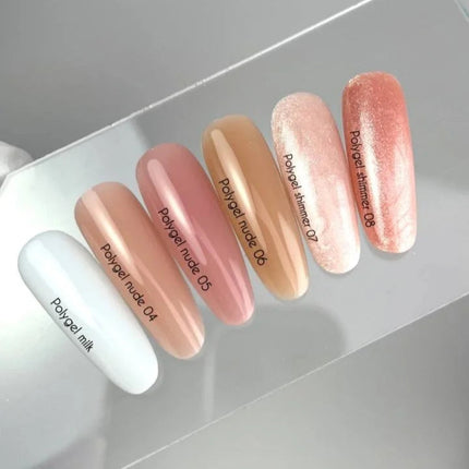 NAILSOFTHEDAY Polygel milk — milk polygel, 30 g