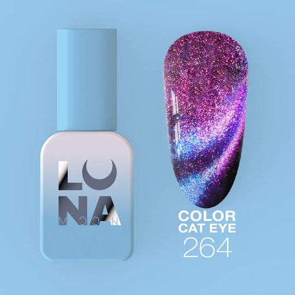 Lunamoon Gel Polish Cat Eye No264, 8ml
