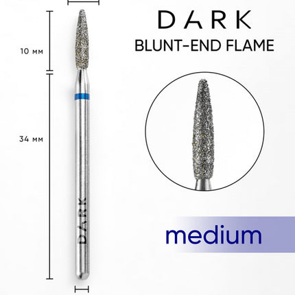 DARK Blunt-end Flame Cutter 2.1x10 mm Blue