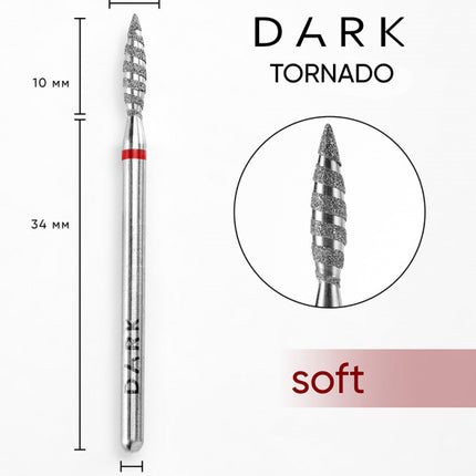 DARK Tornado cutter 2.3x10 mm Red