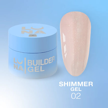 LUNAmoon Builder Gel Shimmer 02