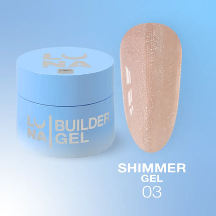 LUNAmoon Builder Gel Shimmer 03