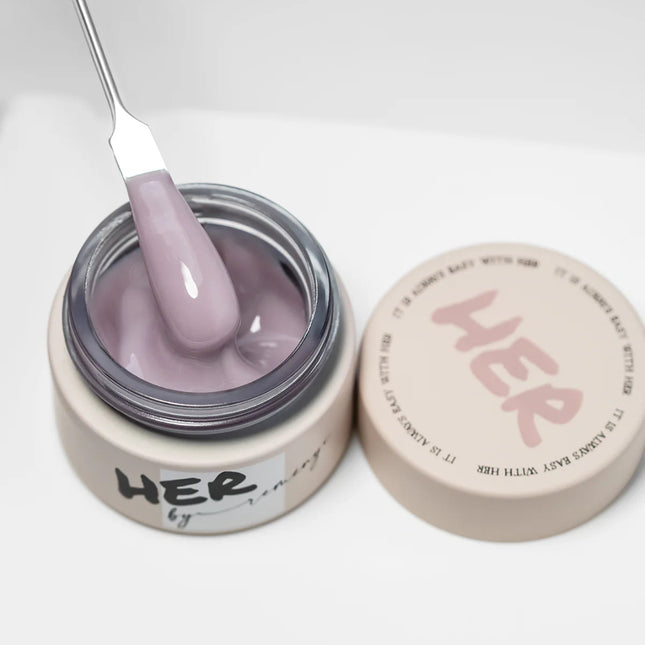 Her Builder Gel Aera - Frosted Nude, 15ml