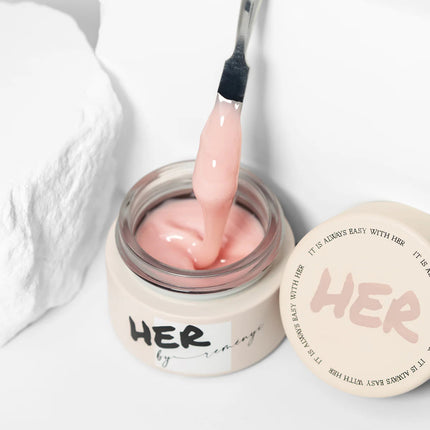 Her Builder Gel Aera - Milky Rose, 15ml