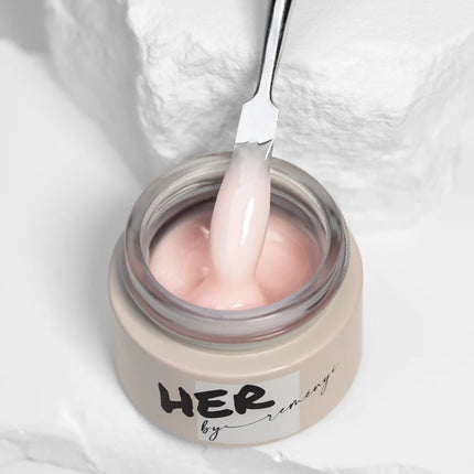 Her Builder Gel Aera Light - Milky Pink, 15ml