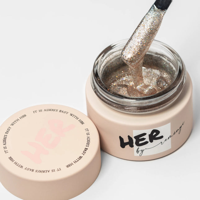 Her Builder Gel Luxury - Gold, 15ml