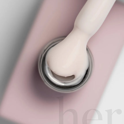 Her Rubber Base Coat Milky, 12ml