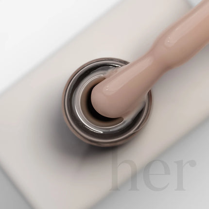 Her Rubber Base Coat Soft Brown, 12ml