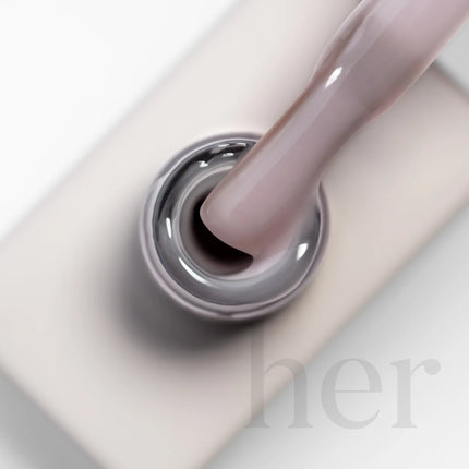 Her Rubber Base Coat Nude Dust, 12ml