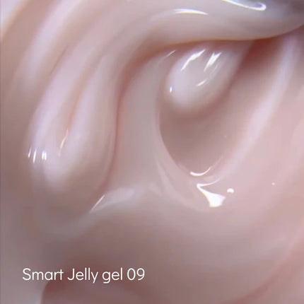 NAILSOFTHEDAY Smart Jelly gel 09 — builder gel for nails, milk beige color, 15 g