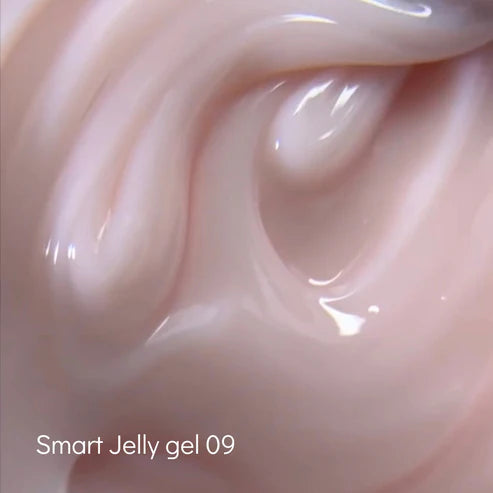 NAILSOFTHEDAY Smart Jelly gel 09 — builder gel for nails, milk beige color, 15 g
