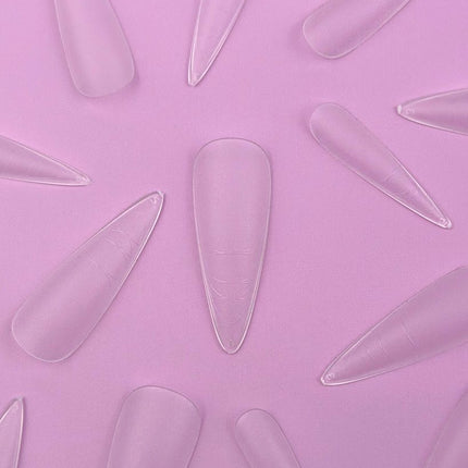 Lunamoon Gel Tips Stiletto Medium, 240pcs