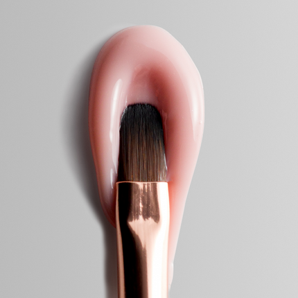 DARK Double-sided brush black (Spatula + Rounded Gel 10mm)