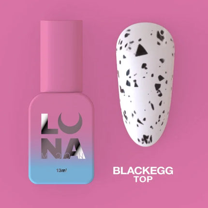 Luna Top Matt Blackegg -13ml