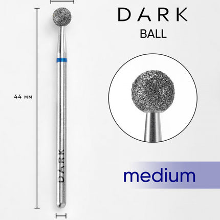 DARK Ball Cutter 4 mm Blue