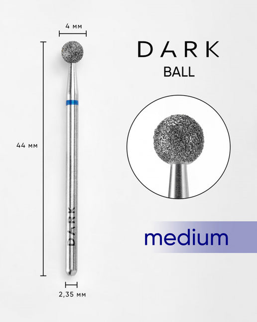 DARK Ball Cutter 4 mm Blue