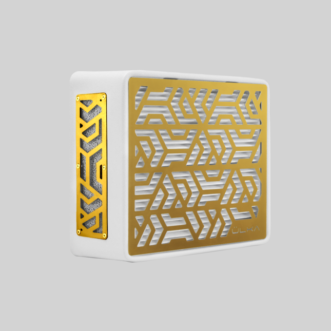 ÜLKA Gold Metal Grid for Premium Desktop